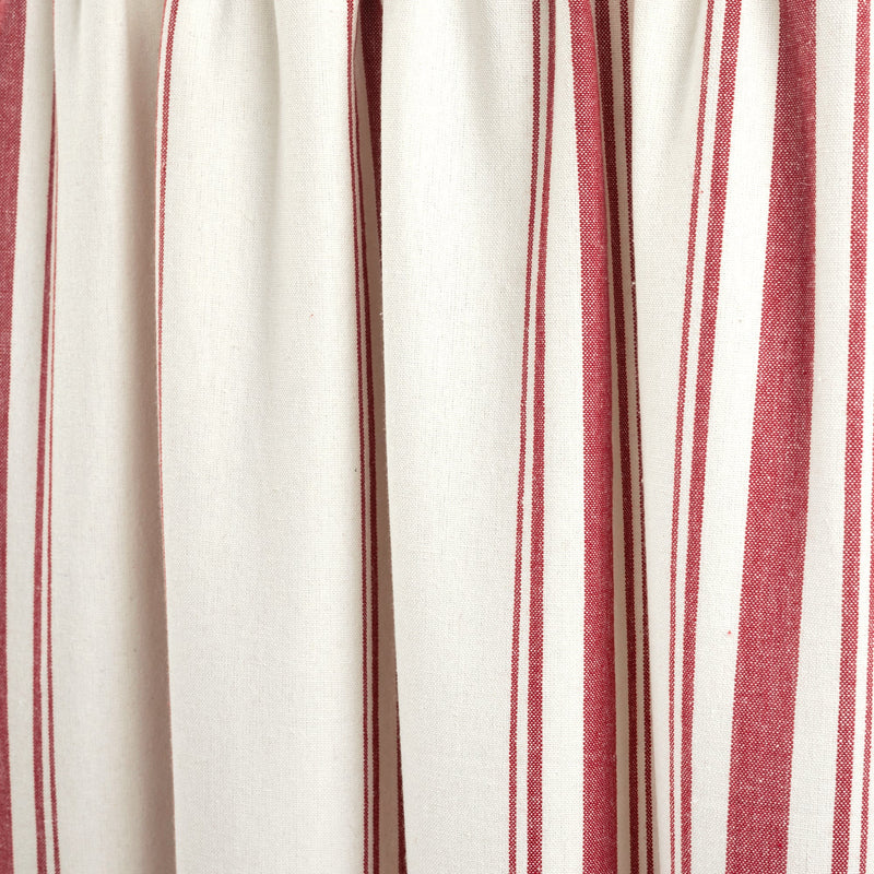 Farmhouse Stripe Yarn Dyed Recycled Cotton Valance