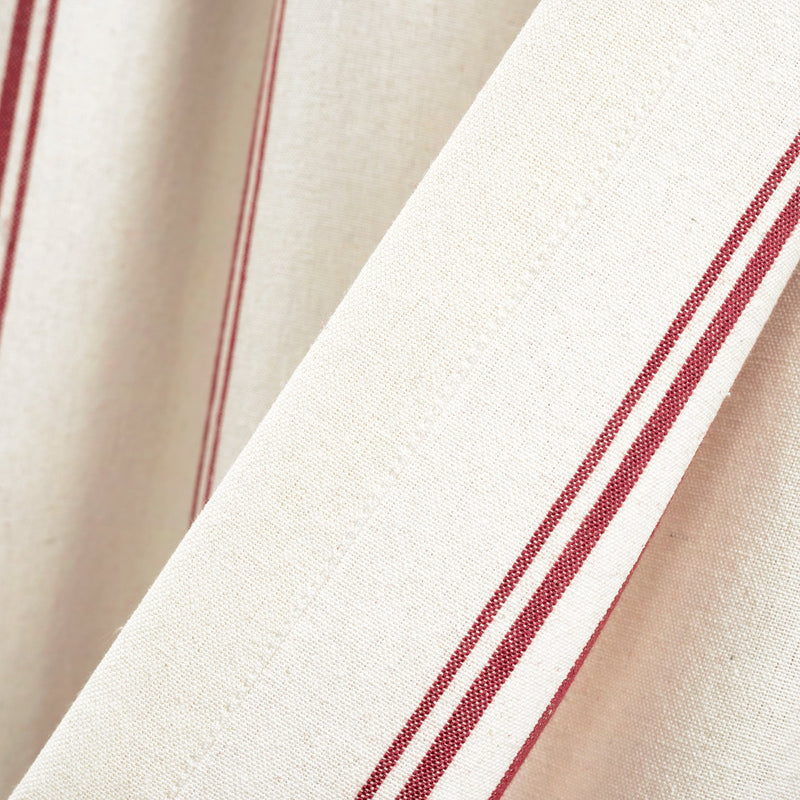 Farmhouse Stripe Yarn Dyed Recycled Cotton Valance