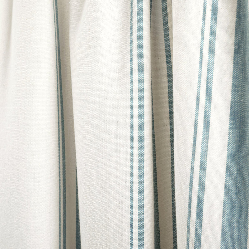 Farmhouse Stripe Yarn Dyed Recycled Cotton Valance