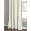 Luxury Vintage Velvet With Silky Pompom Trim Window Curtain Panel