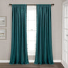 Luxury Vintage Velvet With Silky Pompom Trim Window Curtain Panel