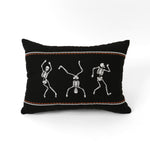 Dance Skeleton Decorative Pillow