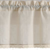 Rosalie Faux Linen Valance