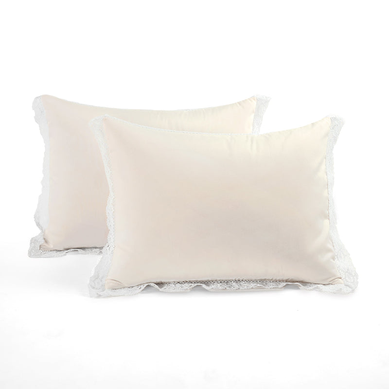 Rosalie Cottagecore Lace Trim 5 Piece Comforter Set
