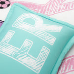 Girls Soccer Kick Comforter Set