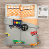 Racing Cars Reversible Comforter Set