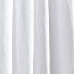 Boho Pom Pom Tassel Faux Linen Window Curtain Panel