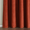 Prima Velvet Solid Ultra Wide Light Filtering Window Curtain Panel