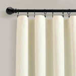 Allison Ruffle 100% Blackout Window Curtain Panel