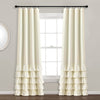 Allison Ruffle 100% Blackout Window Curtain Panel