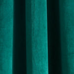 Prima Velvet Solid Grommet Light Filtering Window Curtain Panel Set