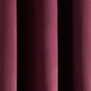 Prima Velvet Solid 100% Blackout Window Curtain Panel