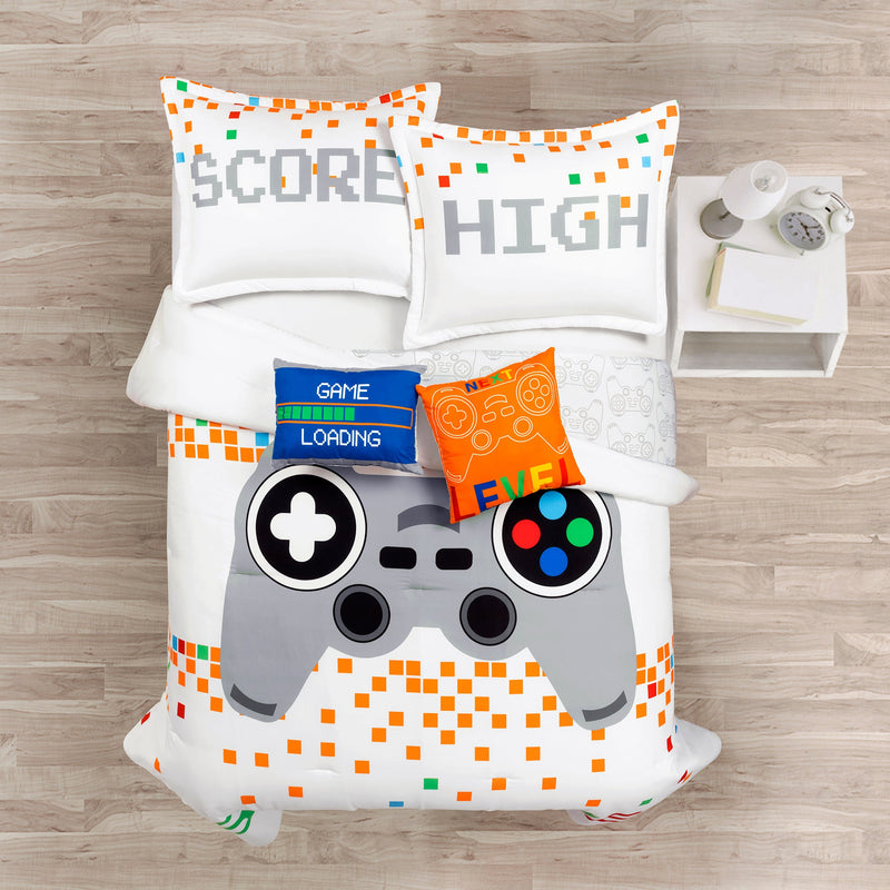 Video Games Reversible Comforter Set