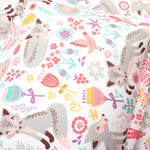 Pixie Fox Reversible Comforter Set + Sheet Set Combo