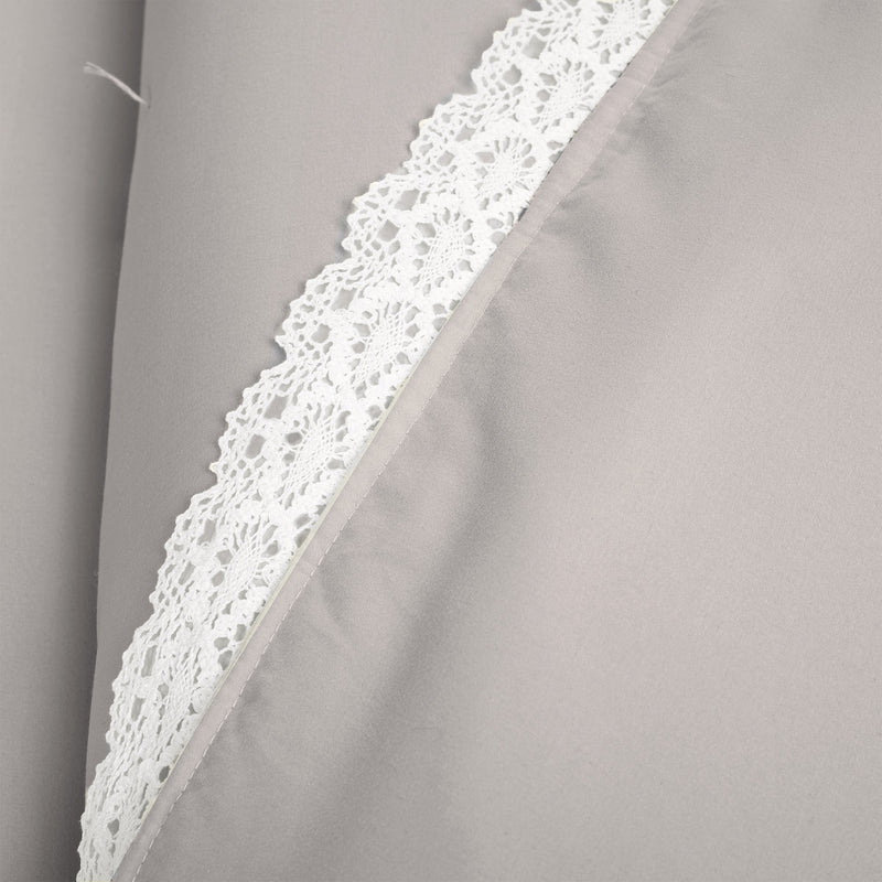Rosalie Cottagecore Lace Trim 5 Piece Comforter Set