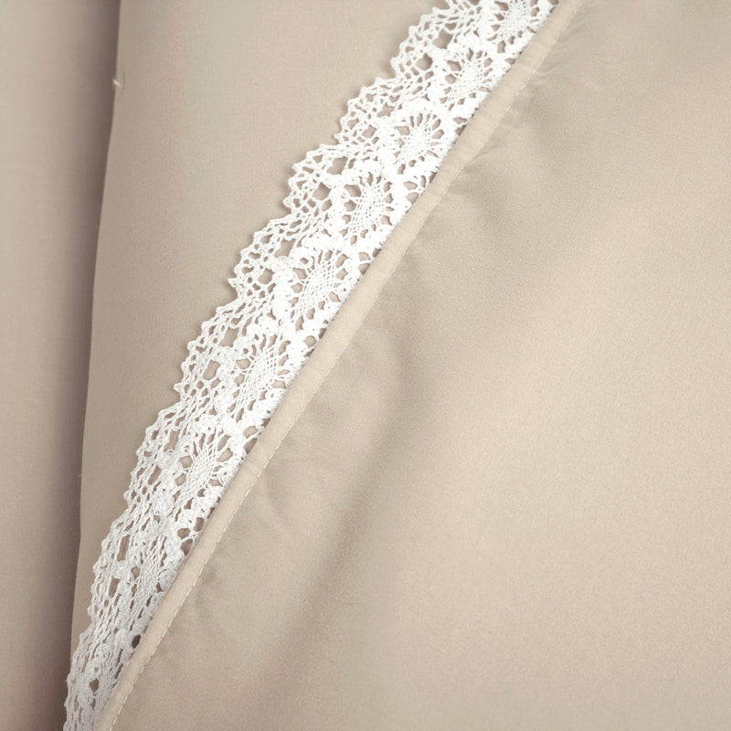 Rosalie Cottagecore Lace Trim 5 Piece Comforter Set