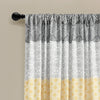 Bohemian Stripe Window Curtain Panel Set