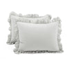 Reyna Ruffle Reversible Oversized 3 Piece Quilt Set