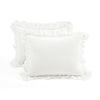 Ella Ruffle Lace 100% Cotton Duvet Cover 3 Piece Set