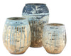 Currey and Company Sicilia Medium Blue Planter 2200-0005