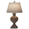 Lovecup Antique Rustic Wood Table Lamp