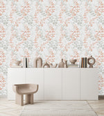 Modish Light Leaves Wallpaper Smart