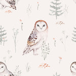 Contemporary Owls Wallpaper