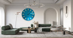 Oversized Mirrored Acrylic Wall Clock