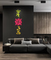 Set of 3 Fluorescent Acrylic Art Neon Pop Art  Transparent Wall Decor