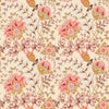 Beige Vintage Pattern Wallpaper