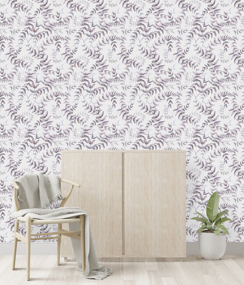 Elegant Leaves Wallpaper Tasteful High-Quality
