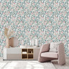 Stylish Pink Flowers Wallpaper Vogue
