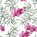 Brightly Orchid Wallpaper