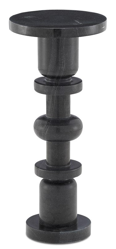 Currey and Company Sasha Black Drinks Table 3000-0139