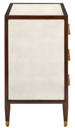 Currey and Company Evie Shagreen Chest 3000-0141