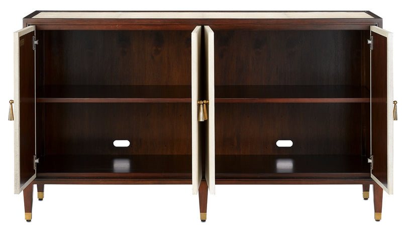 Currey and Company Evie Shagreen Credenza 3000-0142