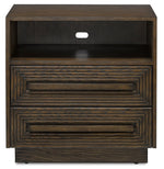 Currey and Company Morombe Cocoa Nightstand 3000-0148