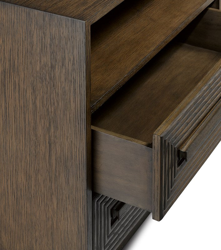 Currey and Company Morombe Cocoa Nightstand 3000-0148
