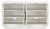 Currey and Company Morombe White Cabinet 3000-0151