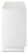 Currey and Company Morombe White Cabinet 3000-0151