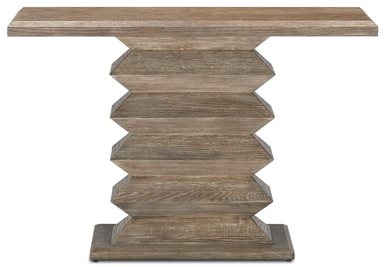 Currey and Company Sayan Pepper Console Table 3000-0159