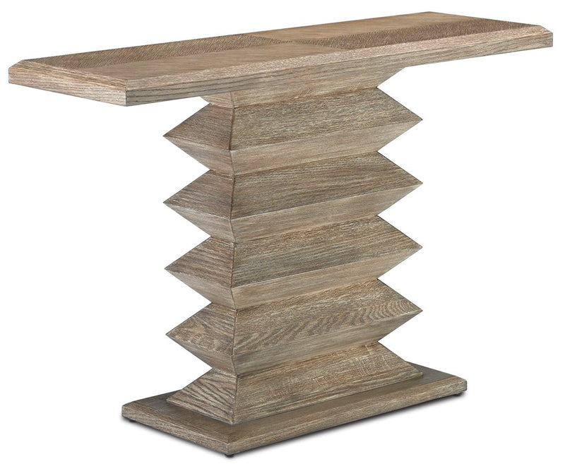 Currey and Company Sayan Pepper Console Table 3000-0159
