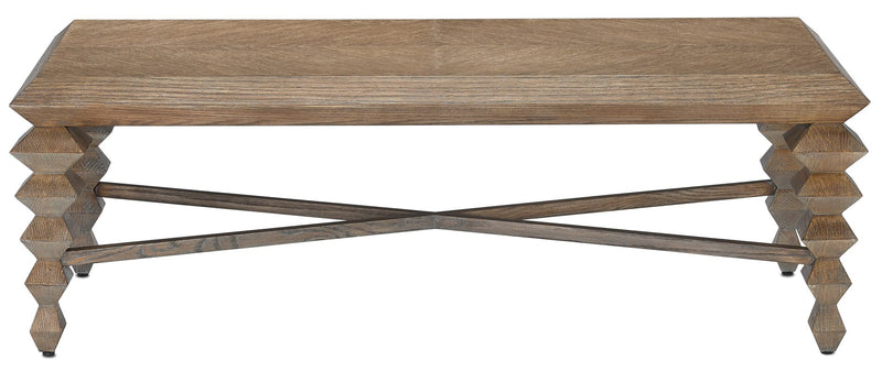 Currey and Company Saranya Pepper Cocktail Table 3000-0160