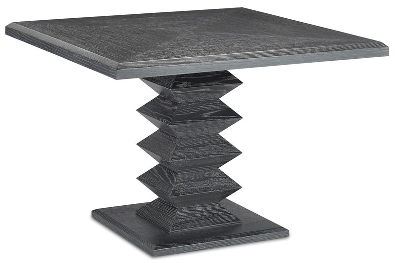 Currey and Company Sayan Black Dining Table 3000-0162