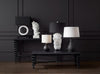 Currey and Company Saranya Black Console Table 3000-0165
