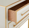 Currey and Company Arden Ivory Chest 3000-0184