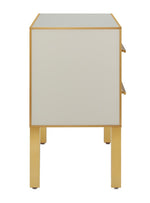 Currey and Company Arden Ivory Chest 3000-0184