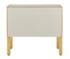 Currey and Company Arden Ivory Chest 3000-0184