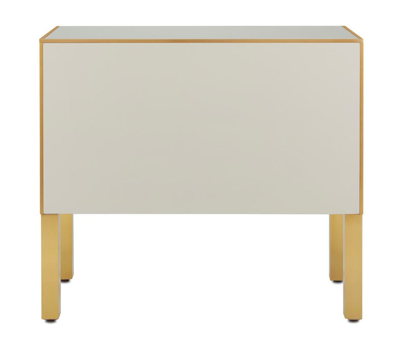 Currey and Company Arden Ivory Chest 3000-0184
