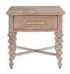 Currey and Company Saranya Light Pepper Nightstand 3000-0199